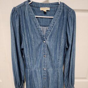 Denim dress